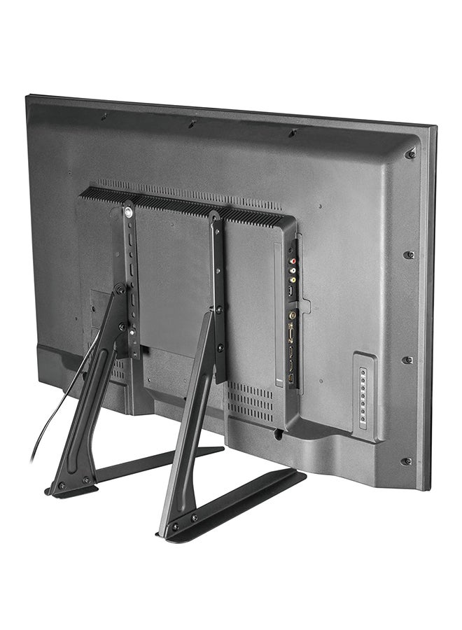 Brateck - Universal Table TV Stand Base Mount Pedestal Feet Leg for 35-75 LCD LED OLED Television for Samsung LG Sony TV Black - Image 1