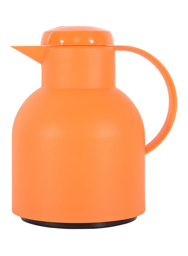 Royalford 1L High-Quality Vacuum Flask – Leak-Proof Vacuum Bottle, Keeps Beverages Hot or Cold for Hours Orange 1Liters - Image 1