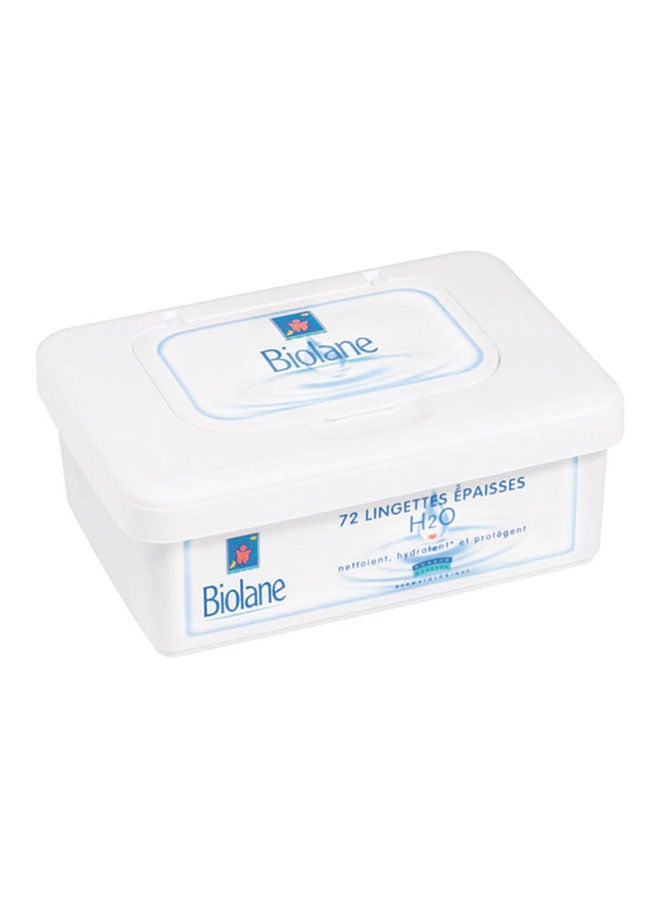 Thick H2O Baby Wipes, 72 Count