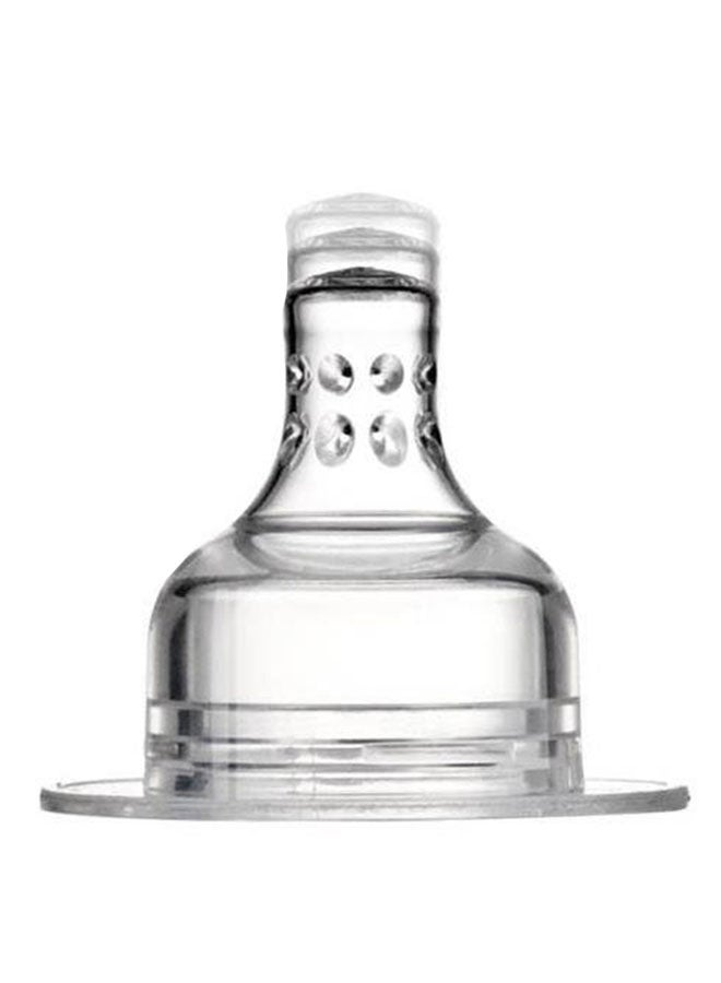 lovi - Pack Of 2 Dynamic Feeding Teat Tri-flow, 3 Months+ - Image 1