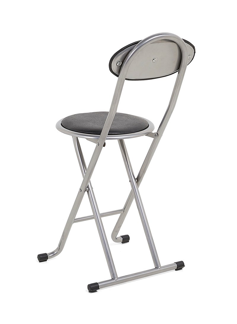 هوم جيني كرسي قابل للطي للأطفال أسود/ فضي - Image 3