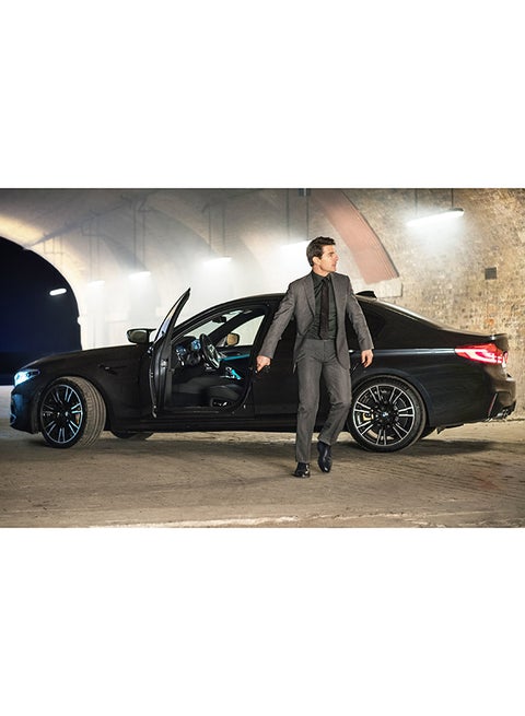 Tom Cruise Mission Impossible Fallout Bmw M5 Wall Art Canvas Print Multicolour 50x32x3.5cm