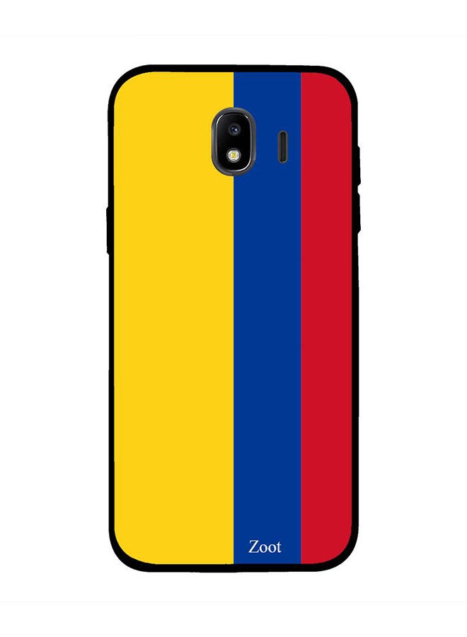 Zoot - Thermoplastic Polyurethane Protective Case Cover For Samsung Galaxy J4 Colombia Flag - Image 1