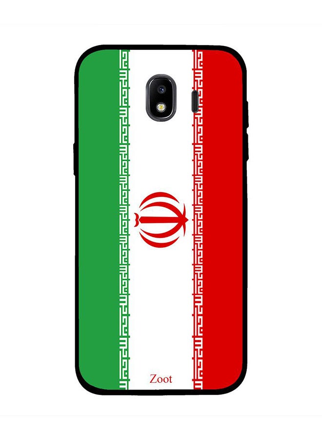 Zoot Thermoplastic Polyurethane Protective Case Cover For Samsung Galaxy J4 Iran Flag