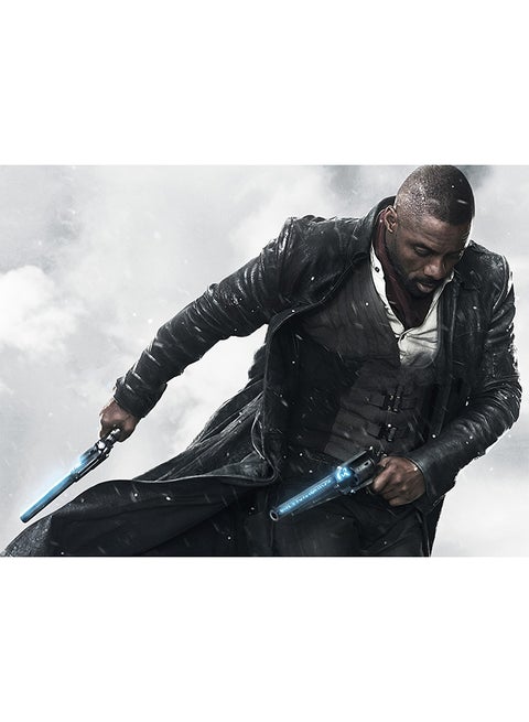 Idris Elba As The Gunslinger In The Dark Tower Movie Wall Art Canvas Print Multicolour 80x59x3.5cm
