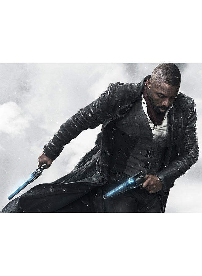 Idris Elba As The Gunslinger In The Dark Tower Movie Wall Art Canvas Print Multicolour 80x59x3.5cm