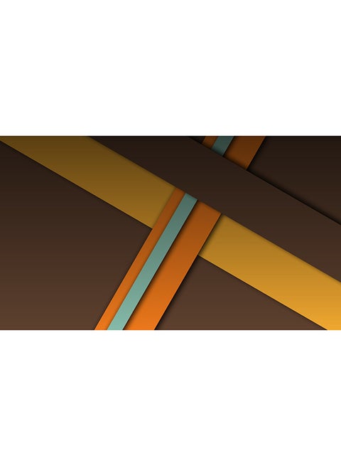 Tapet Abstract Design Wall Art Canvas Print Multicolour 80x45x3.5cm