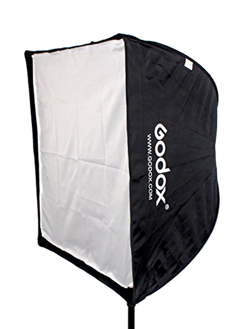 Portable Softbox Reflector For Speedlight Black