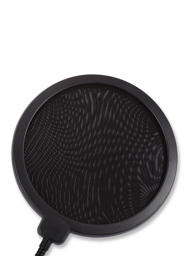 أندوير ميكروفون بطبقة مزدوجة مع فلتر منبثق أسود - Image 5