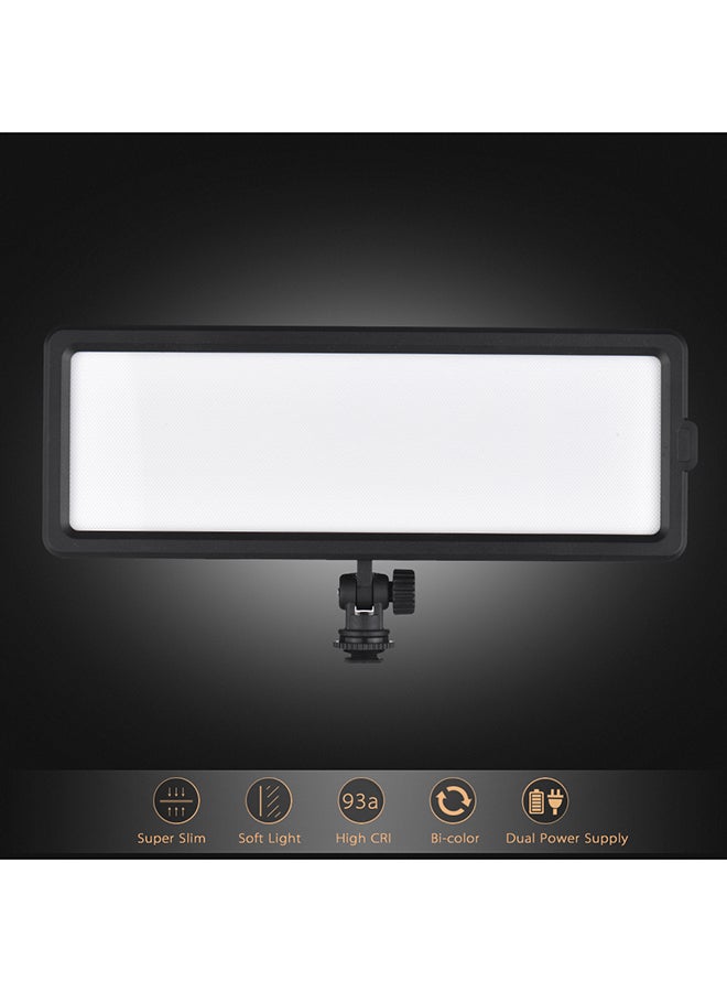 ANDOER Slim LED Video Light Panel Black/White/Silver  - Image 2