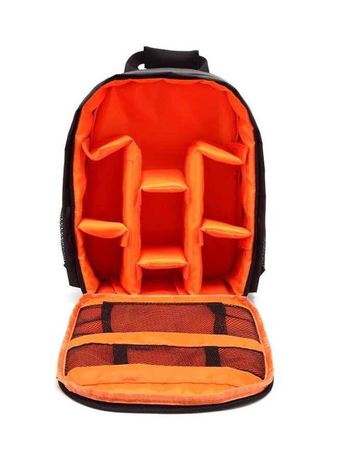 ANDOER Multi-functional Camera Bag Dor DSLR/Camcorder Black/Orange  - Image 2