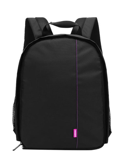 Multi-functional Camera Bag Dor DSLR/Camcorder Black/Purple