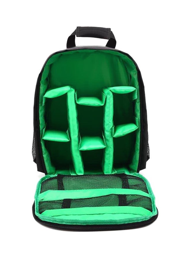 ANDOER - Multi-functional Camera Bag For DSLR/Camcorder Black/Green - Image 1