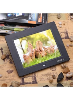 ANDOER 8-Inch HD Wide Screen Digital Photo Frame Black  - Image 2
