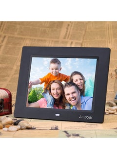 ANDOER 8-Inch HD Wide Screen Digital Photo Frame Black  - Image 3