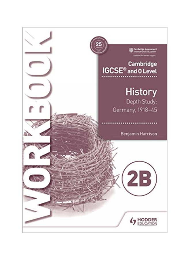 Cambridge IGCSE And O Level: History Depth Study Germany, 1918-45 Paperback English by Benjamin Harrison - 29-Jun-18 