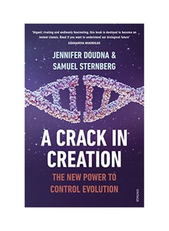 A Crack In Creation: The New Power To Control Evolution Paperback English by Samuel Sternberg - 26-Jun-18 - v1536737907/N17223613A_1