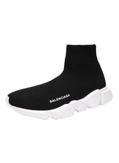 HUSK'SWARE Pull On High Top Sneakers Black  - Image 1