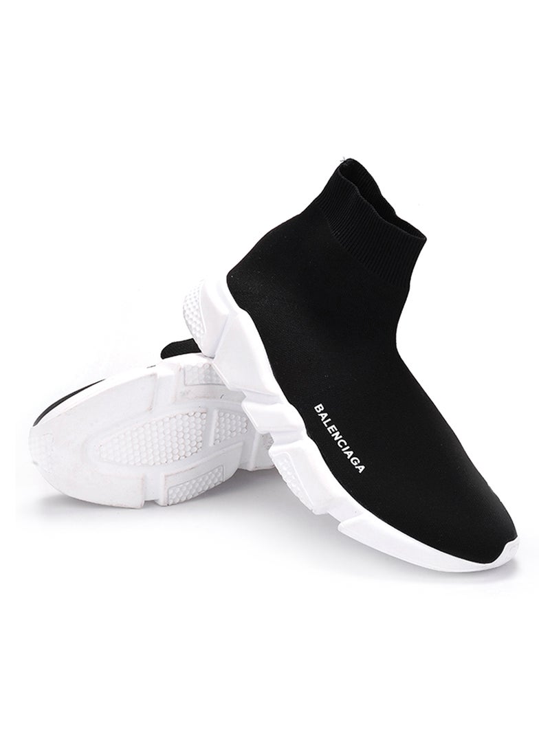 HUSK'SWARE Pull On High Top Sneakers Black  - Image 2