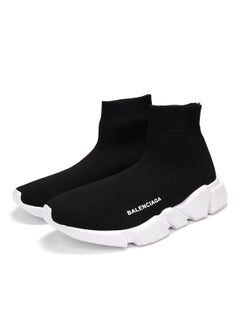 HUSK'SWARE Pull On High Top Sneakers Black  - Image 3