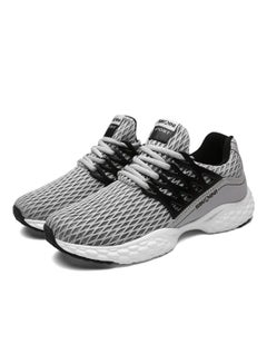 HUSK'SWARE Lace Up Trainers Grey  - Image 2