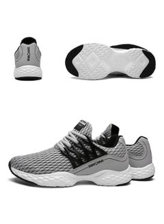 HUSK'SWARE Lace Up Trainers Grey  - Image 3