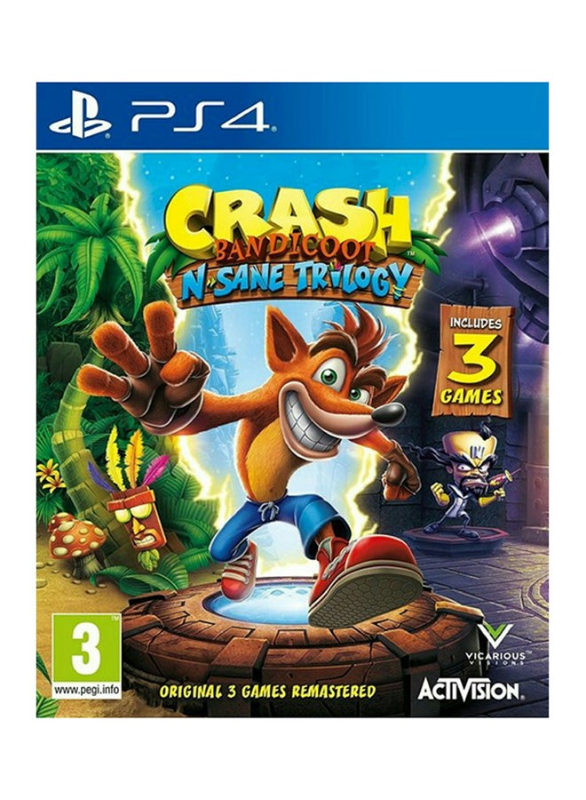 Activision Crash Bandicoot N.Sane Trilogy 2.0 (Intl Version) - Arcade & Platform - PlayStation 4 (PS4) - Image 1