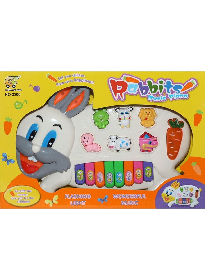 Chuangfa Toys Rabbit Music Piano  - Image 2