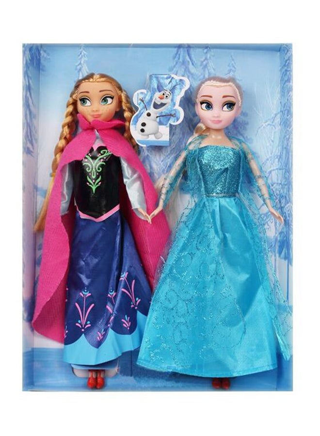 سويت فاشون مجموعة دمية أميرة فروزين آنا ودمية إلسا - Image 2