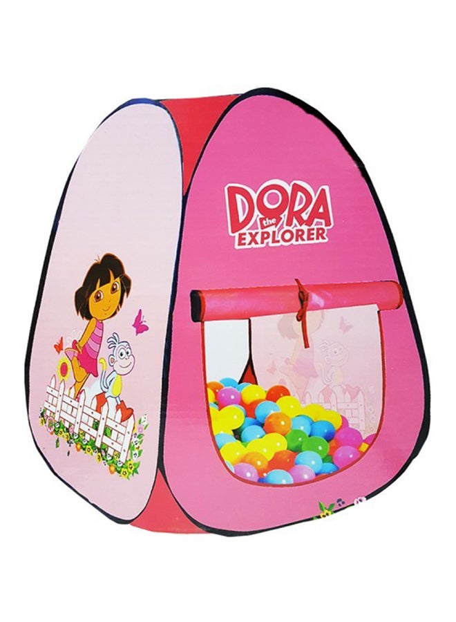 nickelodeon - Dora Explorer Printed Tent With 100 Balls - Image 1