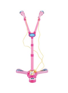 Disney FROZEN Innovative Designed Portable Lightweight Non-Toxic Light Up Twin Microphone Toy  - Image 1