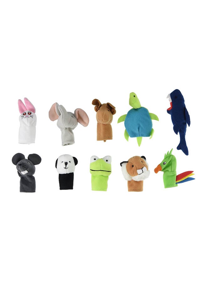 Soft Plush Animal Finger Puppet - Image 1
