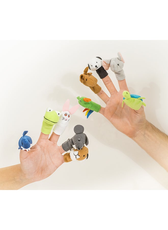 Soft Plush Animal Finger Puppet - Image 2
