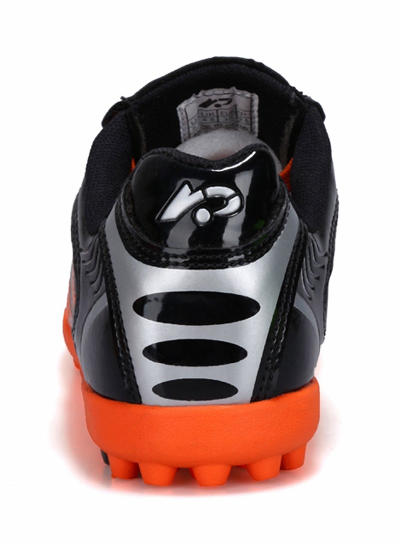 Generic Lace Up Trainers Orange/Black  - Image 3