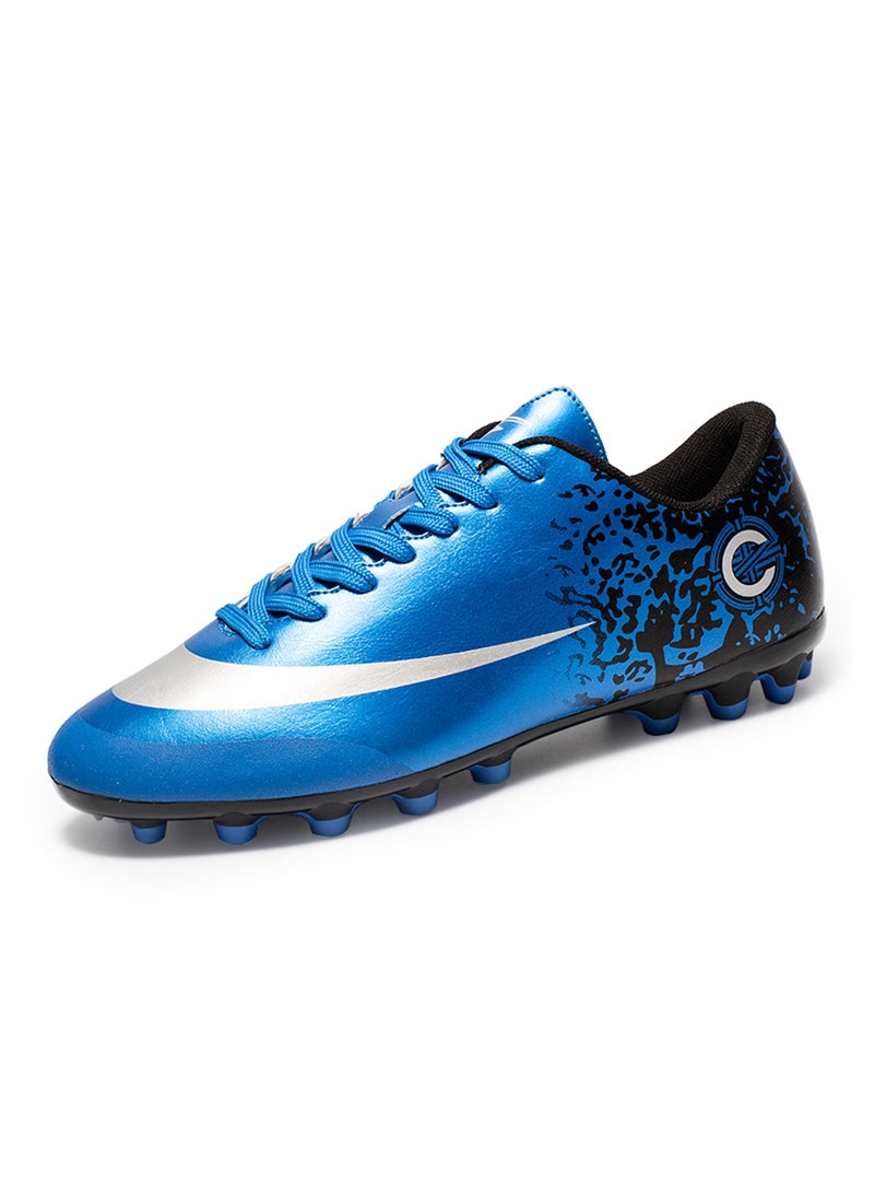 Generic Lace Up Trainers Blue  - Image 2