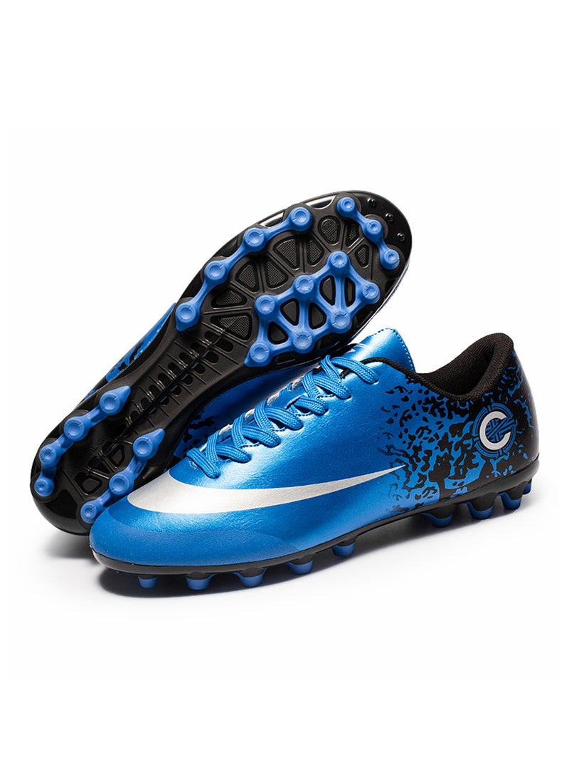 Generic Lace Up Trainers Blue  - Image 4