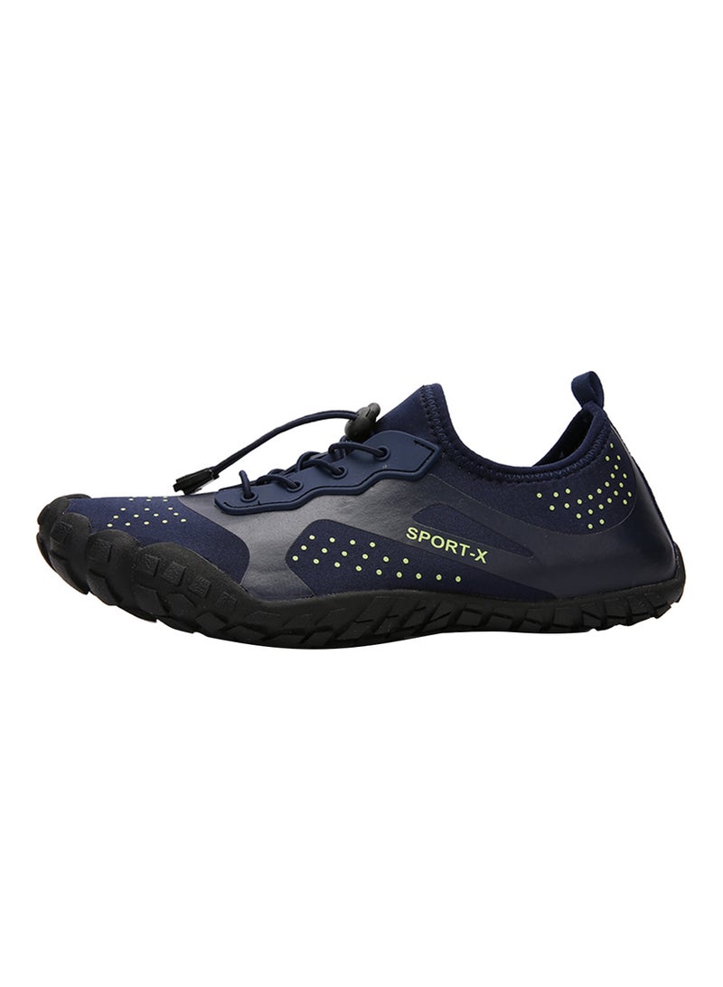 Generic Hiking Lace Up Trainers Blue  - Image 1