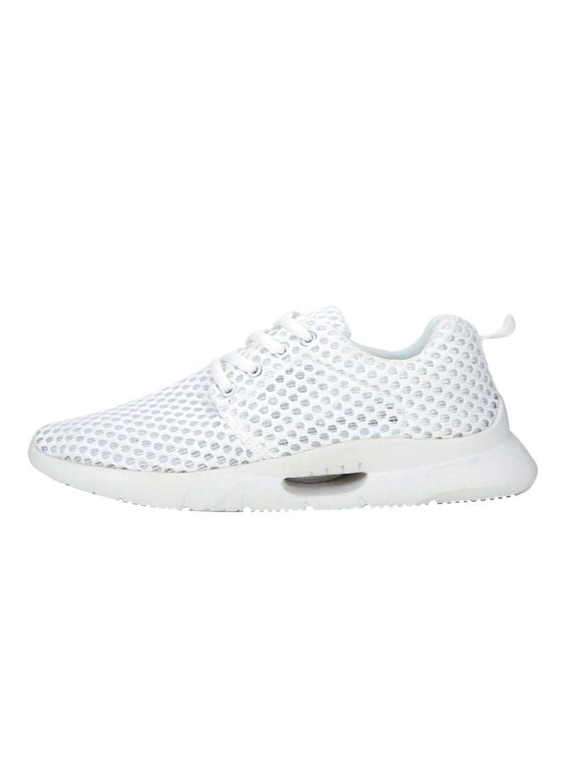 Generic Lace Up Trainers White  - Image 1