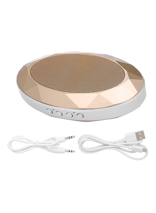 Generic - Diamond Style Bluetooth Subwoofer V4643G Gold - Image 1
