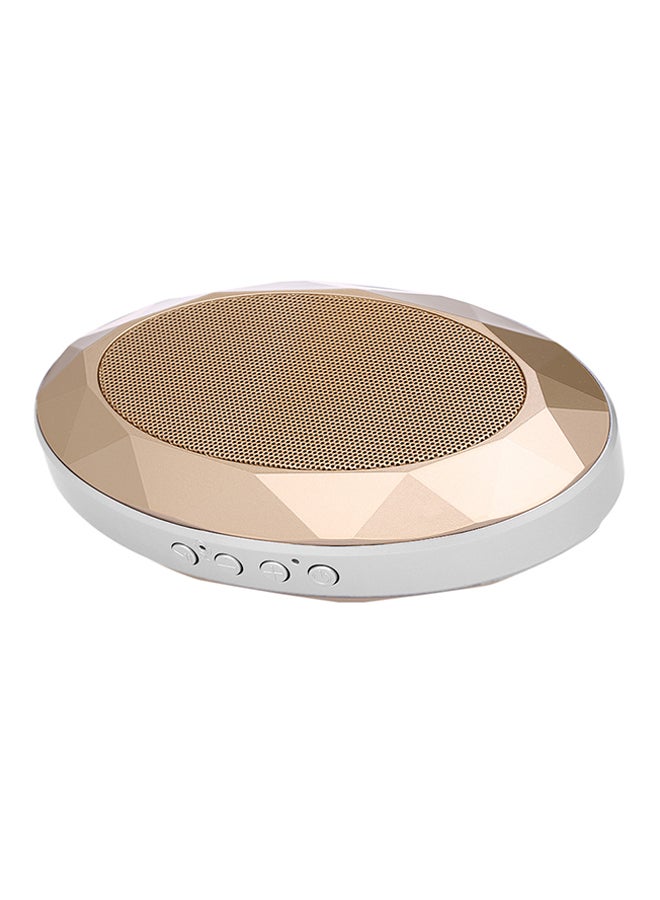 Generic - Diamond Style Bluetooth Subwoofer V4643G Gold - Image 1