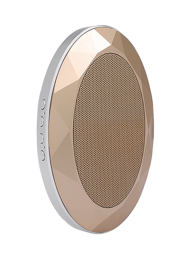 Generic - Diamond Style Bluetooth Subwoofer V4643G Gold - Image 1