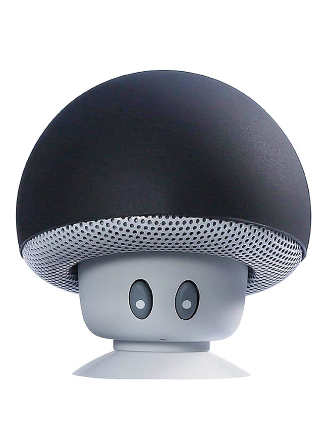 Mushroom Shape Waterproof Wireless Speaker Black - Image 1