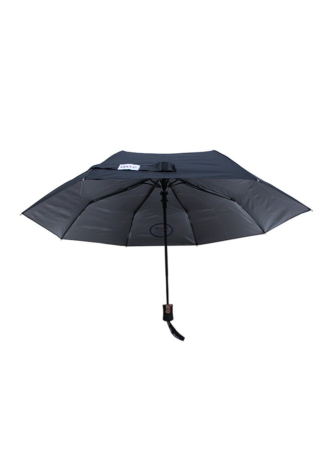 Hello 3 Folding Umbrella Black