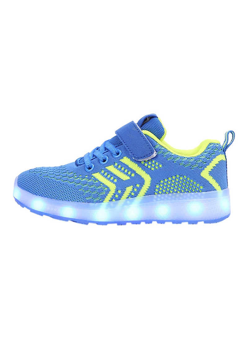 HUSK'SWARE - Hook And Loop Trainers 1801 Blue - Image 1