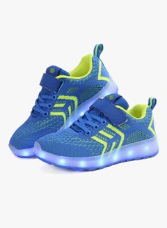 HUSK'SWARE Hook And Loop Trainers 1801 Blue  - Image 4