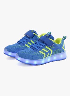 HUSK'SWARE Hook And Loop Trainers 1801 Blue  - Image 3
