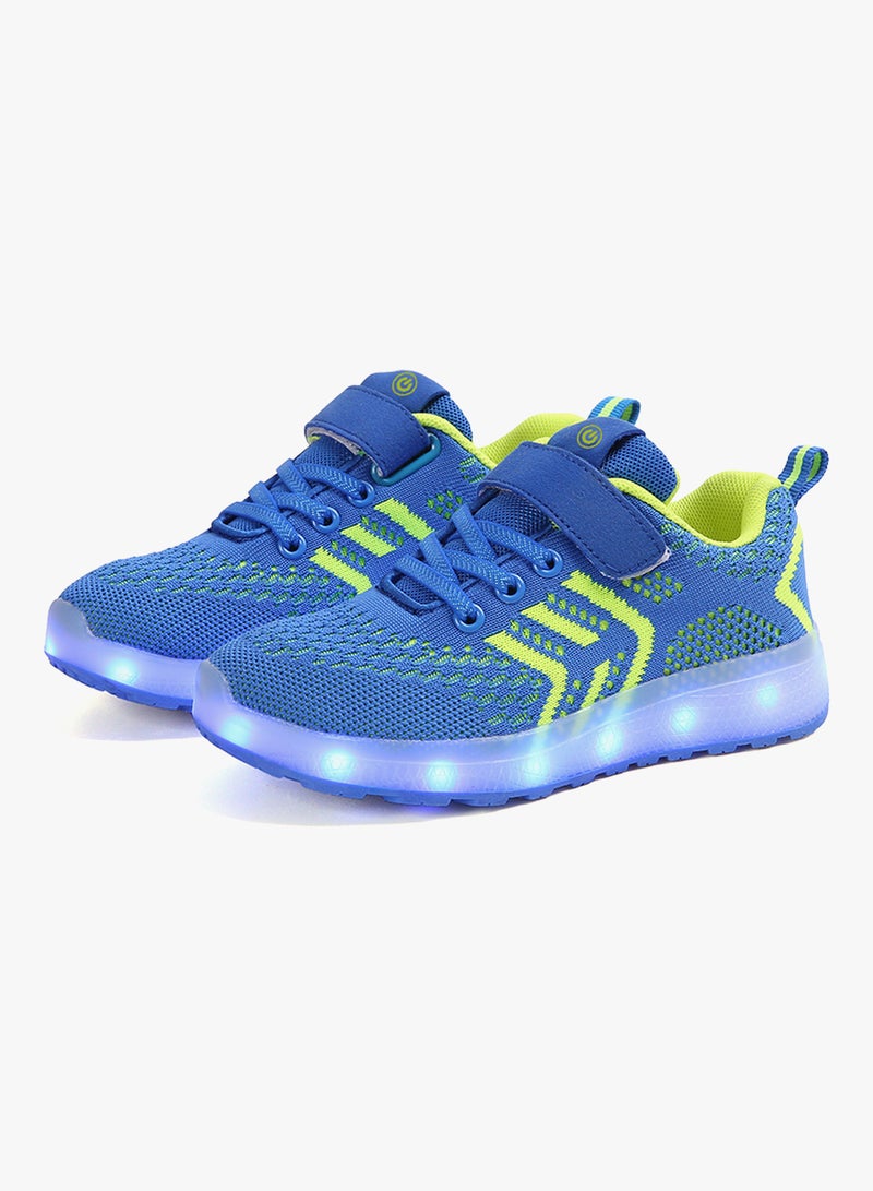 HUSK'SWARE - Hook And Loop Trainers 1801 Blue - Image 1