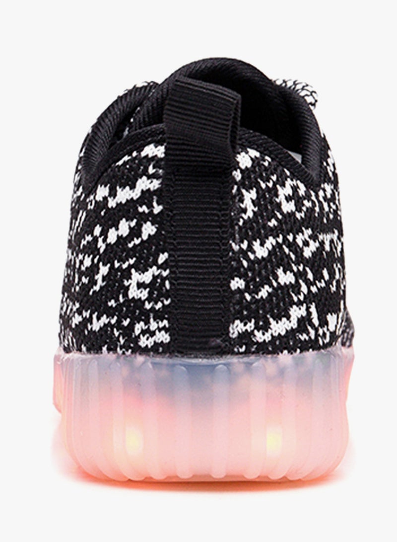 HUSK'SWARE - Lace Up Low Top Sneakers 360 Black - Image 1