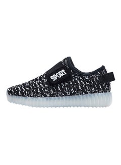 HUSK'SWARE Pull On Low Top Sneakers 3601 Black  - Image 1