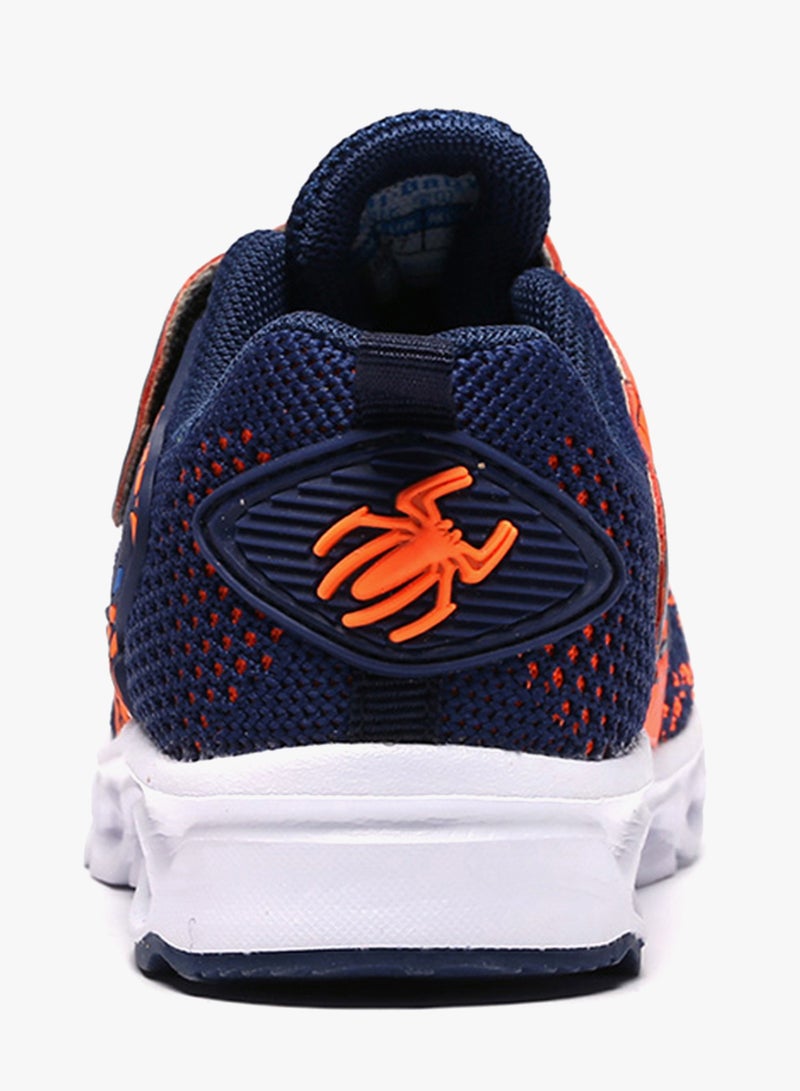 HUSK'SWARE - Hook And Loop Trainers 601 Blue/Orange - Image 1